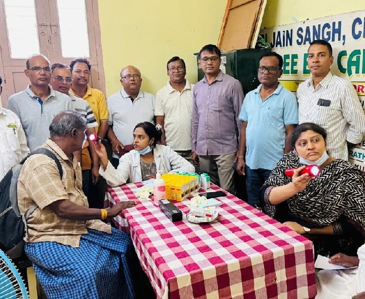 ఉచిత కంటి వైద్య శిబిరానికి విశేష స్పందన - Udayam