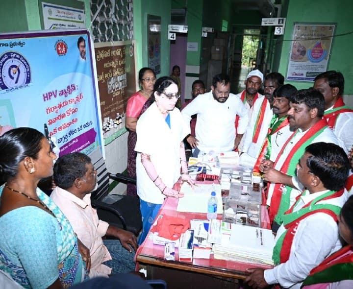 నందిగామ పీహెచ్సీలో ANMల సమస్యలు విన్న తీన్మార్ మల్లన్న - Udayam