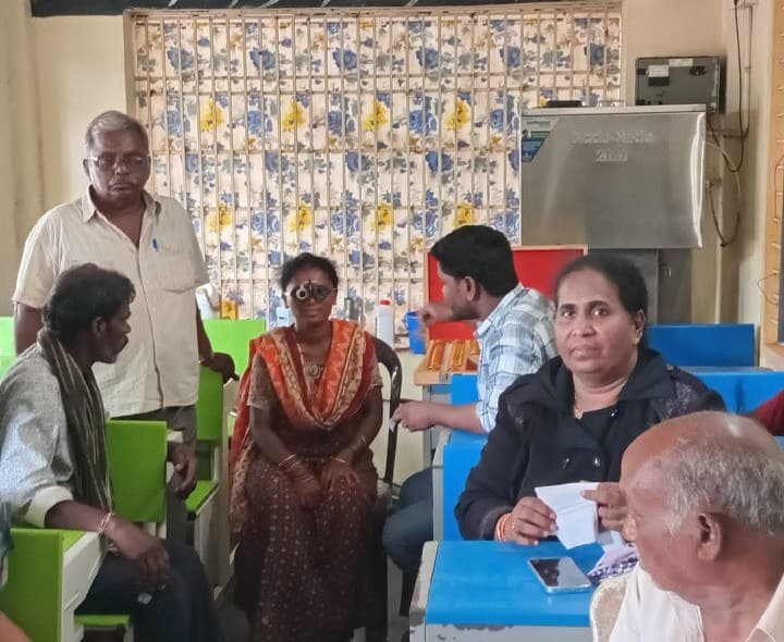 అన్నం బాకలో ఉచిత నేత్ర వైద్య శిబిరం - Udayam