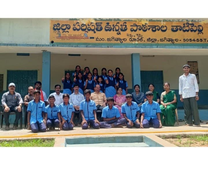 ఉమ్మడి జిల్లా స్థాయి పోటీలకు తాటిపల్లి విద్యార్థుల ఎంపిక - Udayam