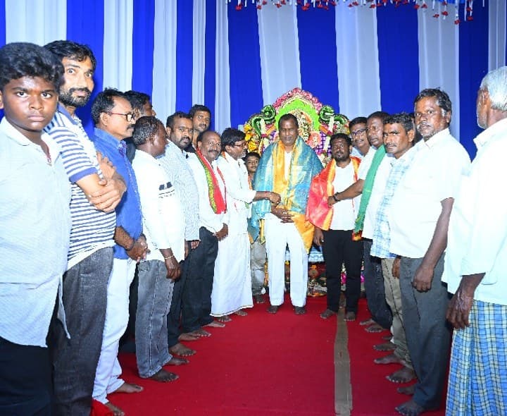 తొట్లవాడ వినాయకుడికి మంత్రి అడ్లూరి ప్రత్యేక పూజలు - Udayam