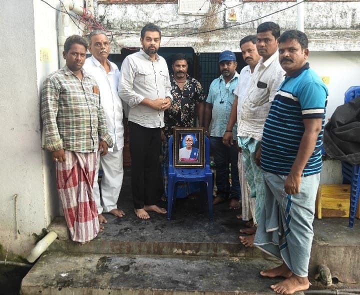 జొన్నలపాడులో మృతుడి కుటుంబానికి పరామర్శ - Udayam