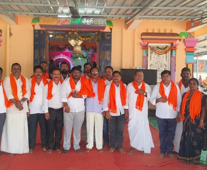 సత్య గణపతిని దర్శించుకున్న డొంకేశ్వర్ మండల సర్పంచులు - Udayam