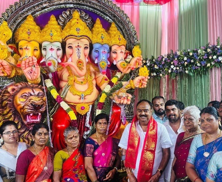 సంపద వినాయక స్వామి ని దర్శించుకున్న వైసీపీ ఇన్చార్జి - Udayam