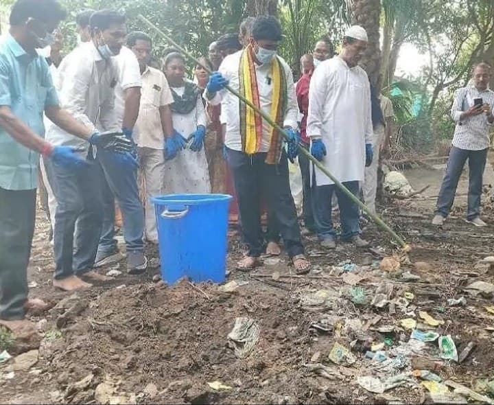 భీమేశ్వర ఆలయంలో స్వచ్ఛ ఆంధ్ర - Udayam