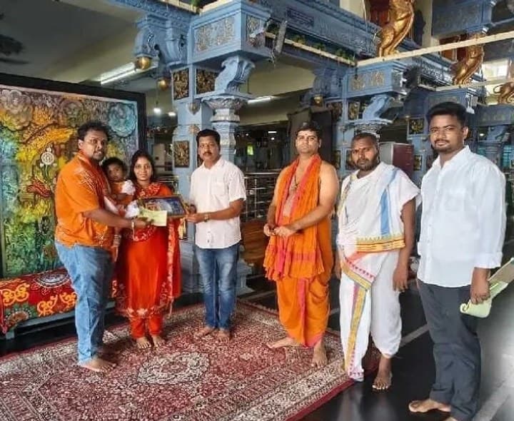 అన్నదానానికి లక్ష విరాళం - Udayam