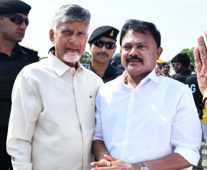 ముఖ్యమంత్రిని కలిసిన గూడూరు ఎమ్మెల్యే - Udayam