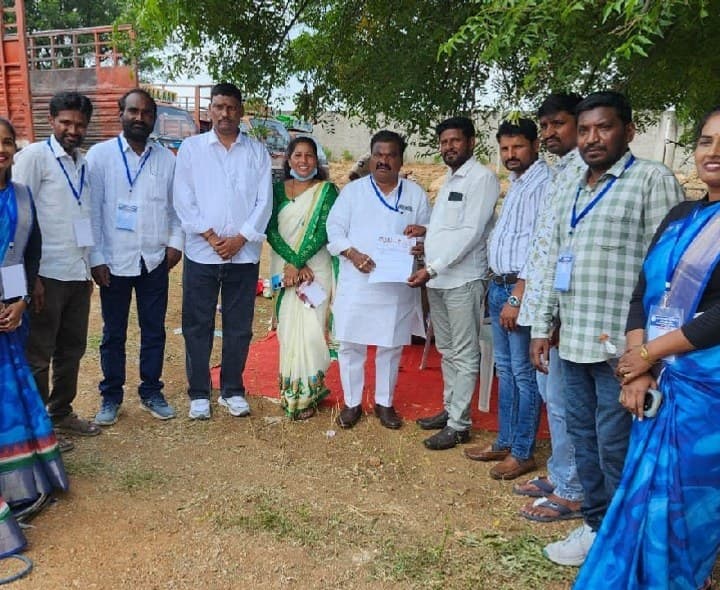 TPCC సాంస్కృతిక సేన జిల్లా అధ్యక్షుడిగా వావిలాల రాంబాబు - Udayam